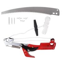 Tijeras De Extensión Para Ramas Altas Herramienta De Podar Árboles Para Frutas Corte De Ramas Hasta 3cm Con Cepillo Antideslizante - details 0