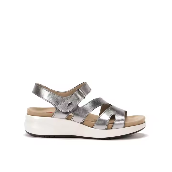 Calzado Sandalias marca Fluchos modelo F1478-Pm para mujer en color metal - 1