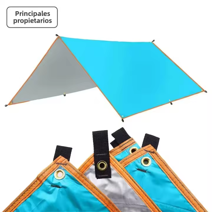 Toldo Para Camping Impermeable Sombrilla De Playa Para Turistas Canopy De Jardín Cubierta Solar Ultraligera Refugio Solar Exterior - 1