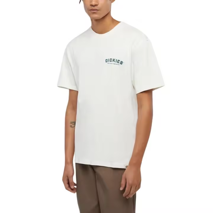 Camiseta Dickies Hombre Builder Tee Manga Corta Blanco - 1