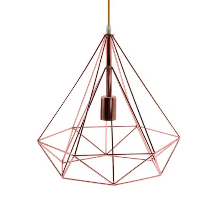 IluminaShop - Lampara Colgante de Techo Dimen Rose (1XE27) - 1
