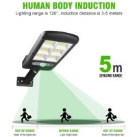 Luces Solares para Exteriores-MINGMEI-213 LED - Sensor de movimiento-Impermeable-Ajustable - details 1