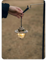 Lámpara De Mano Vintage Para Camping Recargable Ultra-larga Vida Útil Luz Ambiente Portátil Para Tent Iluminación Al Aire Libre - details 11