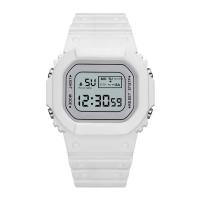 Reloj Digital LED Para Hombre Y Mujer Resistente Al Choque Pantalla Digital De Silicona Impermeable Deportivo Con Fecha - details 13