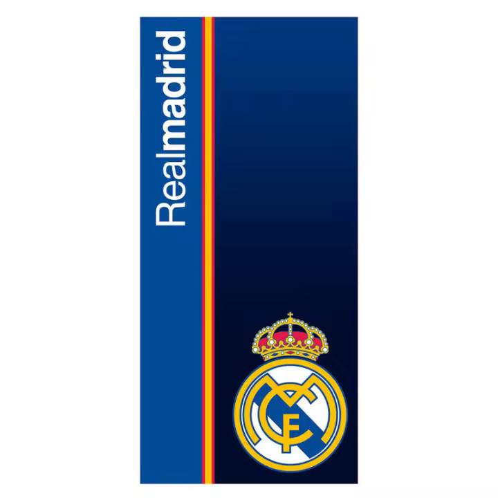 Toalla De Playa Real Madrid Microfibra 70x140cm. - 1
