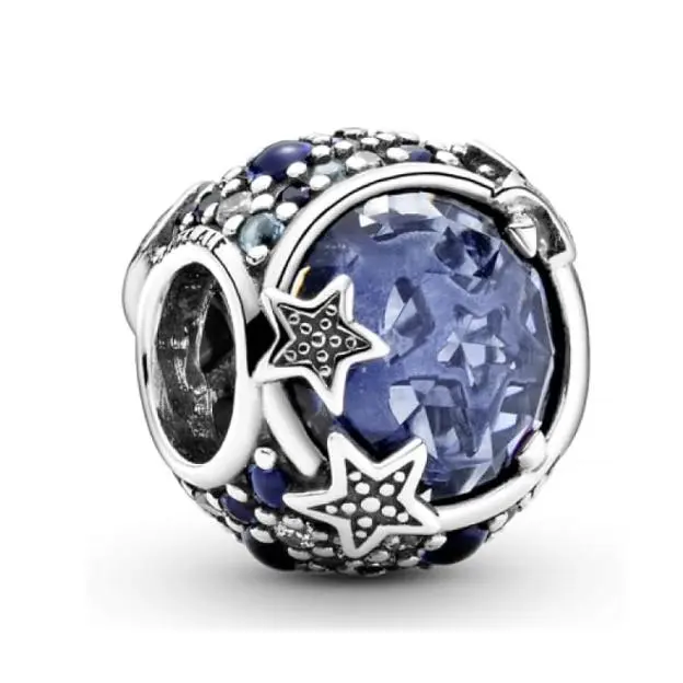 Pandora Charm Estrellas Brillantes Azul Celestial 799209 C01 - 1