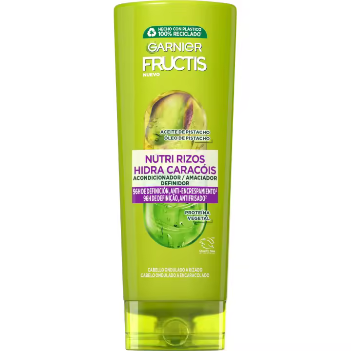 GARNIER | Fructis Nutri Rizos Contouring Champú, acondicionador, mascarilla y/o tratamiento Pelo Rizado u Ondulado - 1