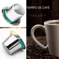 Filtro De Café Reutilizable Compatible Con Nespresso Original Tapa De Aluminio De 37MM Cubiertas De Capullos De Café Separadas - details 3