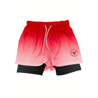 Shorts De Verano Para Hombre 2-en-1 Deportivos Casual Rápidos Al Secar Transpirables Compresión Pantalones De Entrenamiento Correr - details 26