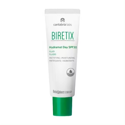 BIRETIX HYDRAMAT DAY SPF 30 FLUIDO MATIFICANTE HIDRATANTE ENVASE 50 ML - 1