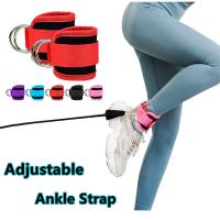 Tirantes De Rodilla Ajustables De Neopreno Con Dobles Anillos Para Entrenamiento De Piernas Y Seguridad Deportiva Soporte Para Abductores - details 1