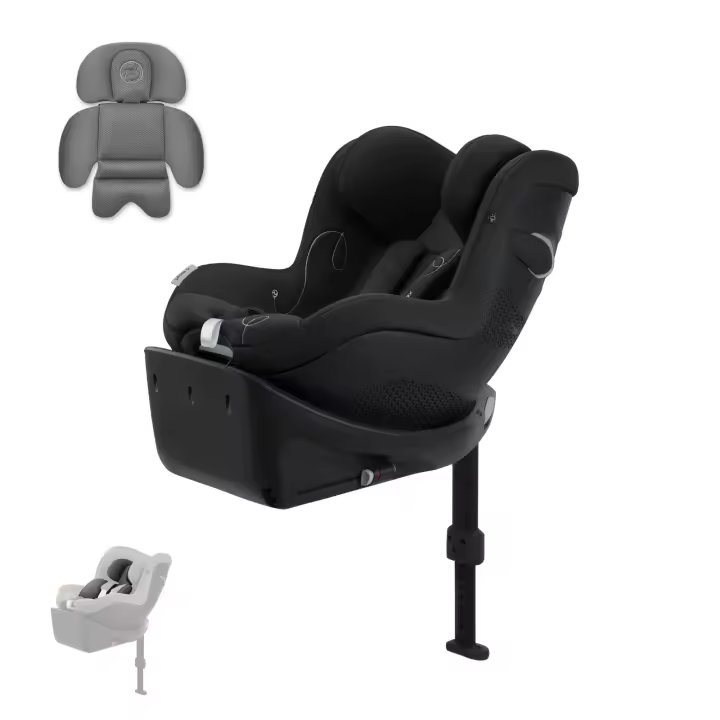 Cybex Sirona Gi i-Size Moon Black + reductor newborn gris - 1