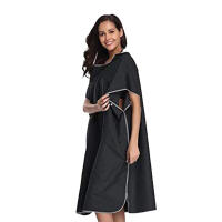 Poncho De Toalla De Surf Unisex Con Bolsillo Poncho De Secado Rápido Microfibra Ropa De Playa Para Cambiar Y Toalla De Natación (A22) - details 6