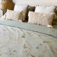 Funda Nórdica Alo Home 100% Algodón Reversible Estampado Birds Disponible solo para Cama  90 cm- ULTIMAS UNIDADES - details 0