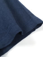 Camiseta de manga corta de lino de verano para hombre, talla grande, sudadera holgada, cárdigan con botones de color liso, camisa de algodón y lino para hombre - details 20