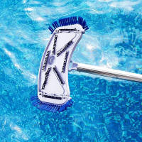 Cabeza De Succión Curva Para Piscina Limpieza De Baños Y Spas Herramienta De Limpieza Para Hoteles Y Showers Ahorra Esfuerzo - details 4