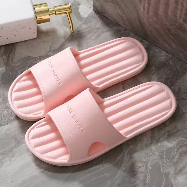 Nuevos Pantuflas De Baño Para Hombre Antideslizantes EVA Sandalias De Ducha Para Mujer Flip Flop Piscina Indoor Hogar - 1