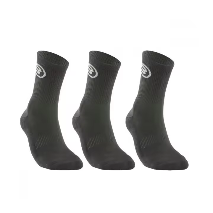 Calcetines Bullpadel BP252 3 Pares Negro - 1