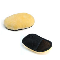 Guantes De Limpieza Para Coche 2pcs Cepillo De Lavar Con Paja Suave Para Limpieza Del Coche Y Esponja De Limpieza - details 2