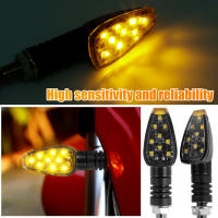 4Pcs Luz De Señalización Para Motocicleta LED Profesional Amarilla Mini Indicador De Giro Universal Para Frente Y Trasero - details 3