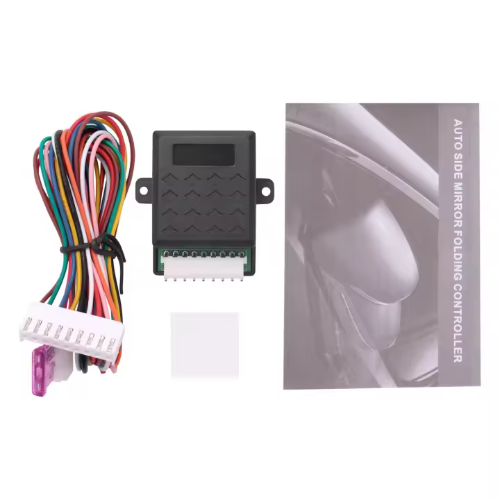 Espejo retrovisor lateral plegable Universal, módulos de sistema de cierre automático para todos los coches - 1