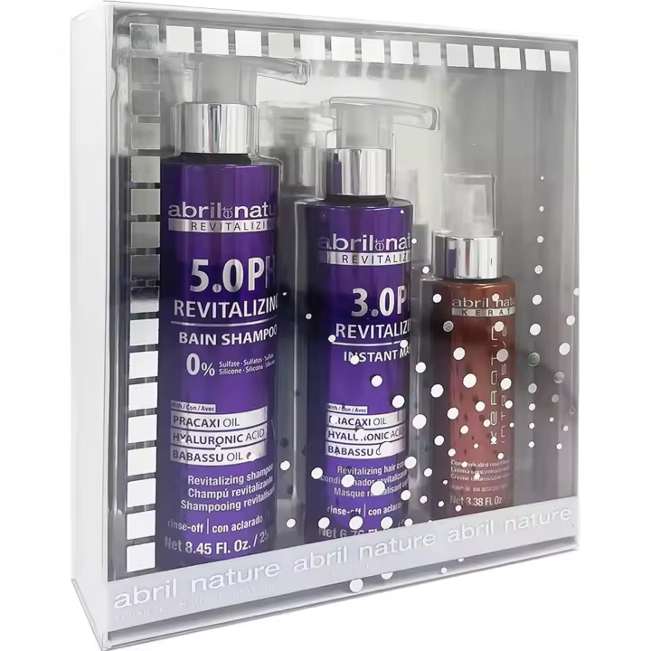 Pack Revitalizing repara, sella y protege el cabello tratado químicamente sin sulfatos, parabenos ni siliconas abril et nature Cosmética Capilar - 1