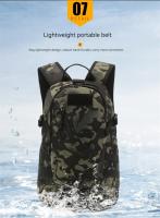 Rilistart-mochila táctica de viaje para hombre, morral deportivo de 20l para senderismo y exteriores - details 9