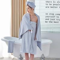 Toalla De Baño Súper Suave Y Absorbente Rápida 1pc Color Sólido Duradero Toalla De Algodón Peinado Fibra De Bambú Rectangular Para El Inodoro - details 9