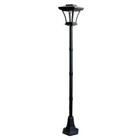 Farol LED Solar Vintage Exterior – Lámpara Solar de Pie con Luz Cálida para Jardín, Navidad y Decoración de Fiestas - Kmt Style - details 9