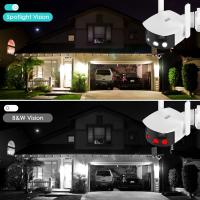 Cámara IP BESDER 8MP 4K Con Lente Dual Ultra Ancha 180° Wifi Protección De Seguridad AI Detectar Humanos Aplicación ICSEE - details 9
