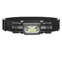 Linterna Frontal LED Mini Con Control De Brillo Potencia Alta Para Caza Y Camping Lámpara De Mano Recargable USB Tipo C Roja Y Blanca - details 8