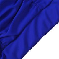 1Pc Gorra De Natación Elástica De Nylon Color Sólido Con Pliegues Protección De Pelo Largo Accesorios Deportivos Para Piscina - details 14