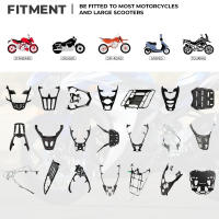 Caja superior de motocicleta de 55L,65L, aleación de aluminio, maletero de motocicleta, caja para casco, caja trasera impermeable para motocicleta, Estuches de almacenamiento de equipaje - details 3