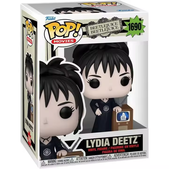 Funko Pop! Películas: Beetlejuice Beetlejuice - Lydia Deetz - Figura de colección del personaje de Lydia Deetz en Beetlejuice - 1