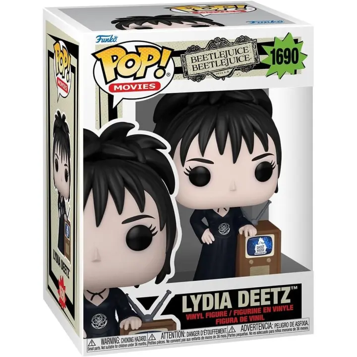 Funko Pop! Películas: Beetlejuice Beetlejuice - Lydia Deetz - Figura de colección del personaje de Lydia Deetz en Beetlejuice - 1
