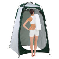 Carpa Portátil De Playa Con Ducha Y Baño Privacidad Para Camping Al Aire Libre Refugio Contra El Sol Y La Lluvia Con Ventana Canvas Four-season - details 8
