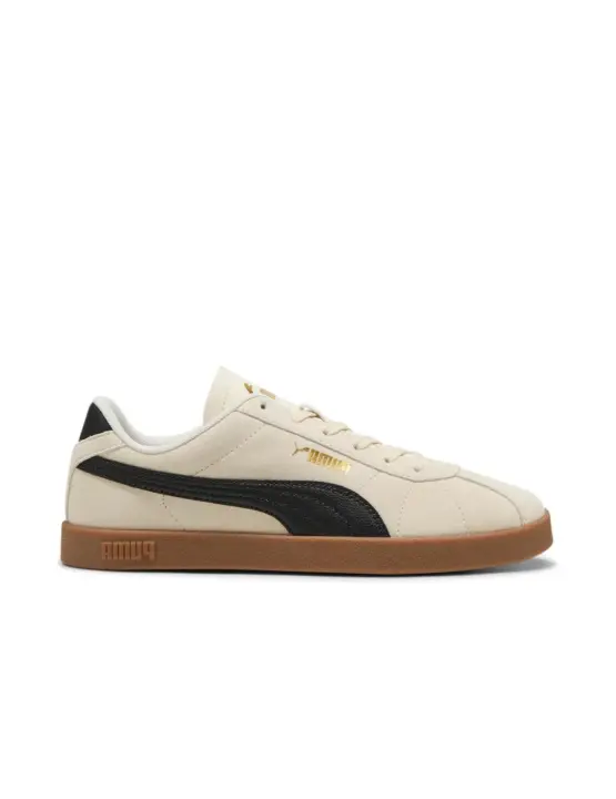 Zapatilla Puma U Club II Beige/Negro - 1