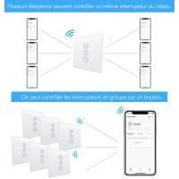 Interruptor De Cortina Inteligente Tuya ZigBee 3.0 Para Rollos Motor Eléctrico Google Home Alexa MQTTa Echo Control De Voz DIY - details 15