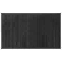 vidaXL Alfombra rectangular bambú 60x100 cm Color Negro,  Natural,  Marrón y mas Alfombras de área  Alfombra de Piso para Sala de Estar Dormitorio Habitación Salón - details 3