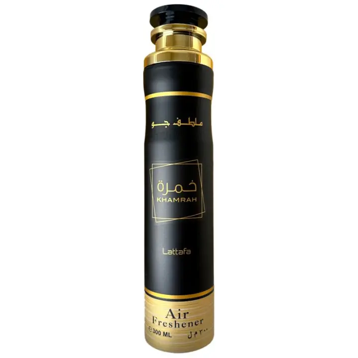 Ambientador Khamrah Lattafa 300ml – Perfume Árabe para Casa con Aroma Intenso y Duradero - 1