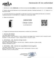 Fabrilamp Climatizador Evaporativo Remolino Blanco/negro 80w 3velocidades 6litros Humidificador Oscilante Acum.de Frio 66,5x25,5x28,5cm MANDO Y TEMPORIZADOR  Panel de control TÁCTIL,4RUEDAS CALIDAD DE CONFIANZA - details 4