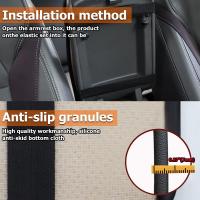 Funda de cojín para consula de Automóvil, protector Universal de cuero impermeable para Reposabrazos de asiento, accesorios de decoración para Automóvil - details 1