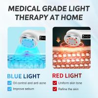 Terapia de luz roja para arrugas faciales y cervicales, palos faciales antienvejecimiento, moldes fríos y herramientas de limpieza térmica y profunda para el cuidado de la piel - details 5