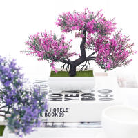 DociDaci Plantas Artificiales Bonsái Pequeño Árbol En Maceta Adornos De Falso Plantado Para Decoración De Hogar Y Bodas - details 5
