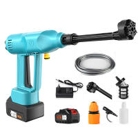 Limpiador de alta presión inalámbrico de 200 bares, pistola de agua portátil para lavado de automóviles de 1000 W + 1 batería de 24 V - details 8
