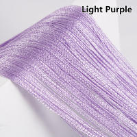 Cortina De Tela Suelta Recta 1x2m Para Decoración De Boda Y Puertas Cortina Romana De Color Sólido Sin Capa Doble Material 100% Poliéster - details 14