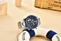 Reloj De Pulsera Deportivo De Lujo Para Hombre BENYAR Con Correa De Cuero Resistente Al Agua Y Cuarzo Militar Marca Nueva - details 22