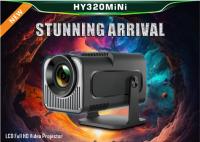 4K Proyector portátil Android 11, Native P 1080, 390ANSI, HY320, invitado, Wifi6, BTpig, cine 1920*1080P. - details 0