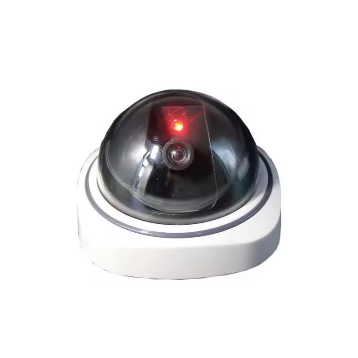 Nueva Cámara De Simulación Creativa Con LED Rojo Y Luz LED Blanco Falso Domestico CCTV Seguridad Sistema De Alarma Poder a Través De 2 AAA Batería - 1