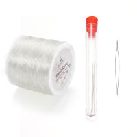 Set De Herramientas Para La Creación De Joyas DIY Con Cuerda Elástica De Perlas Agujas De Perlecer Y Tablero De Pulseras Gris Flocado Para Manualidades - details 1